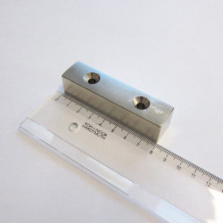 Neodymový magnet kvádr 80x20x20xR98,5 N 80 °C, VMM10-N50