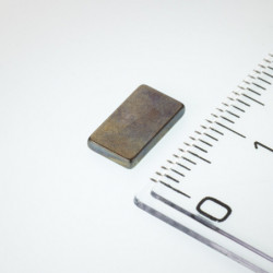 Neodymový magnet kvádr 10x5,5x1,5 P 80 °C, VMM8-N45