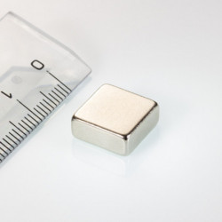 Neodymový magnet kvádr 12x12x5 N 80 °C, VMM4-N35