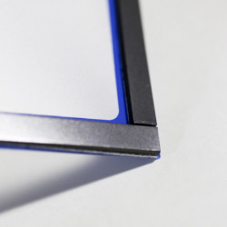 Magnetická kapsa A4 s modrým rámečkem