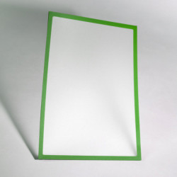 Magnetická kapsa A4 se zeleným rámečkem