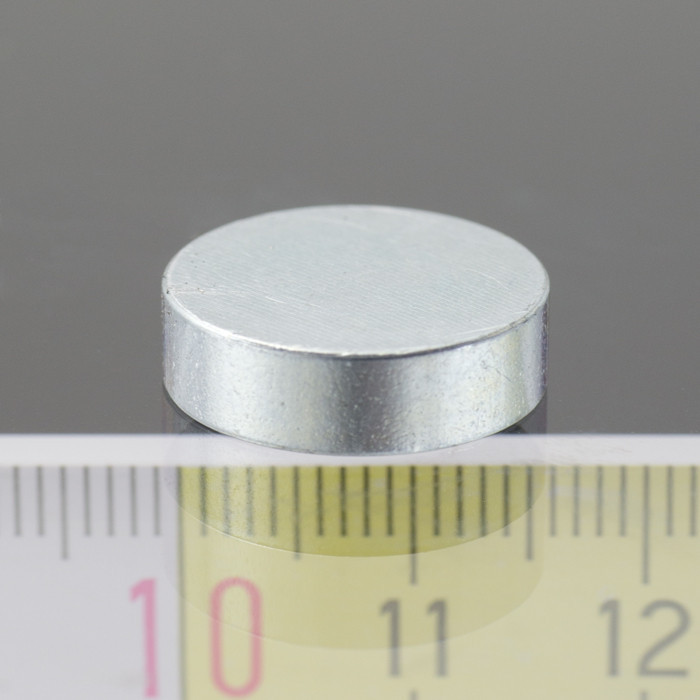 Magnetická čočka pr. 16 x výška 4,5 mm, bez závitu