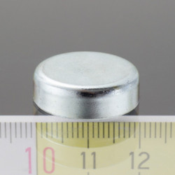 Magnetická čočka pr. 20 x výška 6 mm, bez závitu
