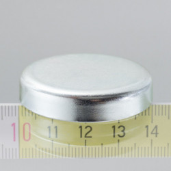 Magnetická čočka pr. 40 x výška 8 mm, bez závitu