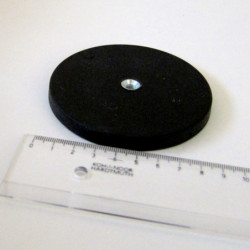 Magnetická čočka pogumovaná pr. 88x8,5-M6-6H