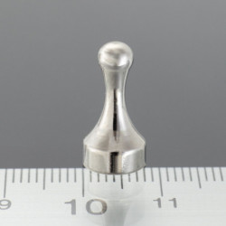 Magnetická čočka kuželka pr. 8x16 mm