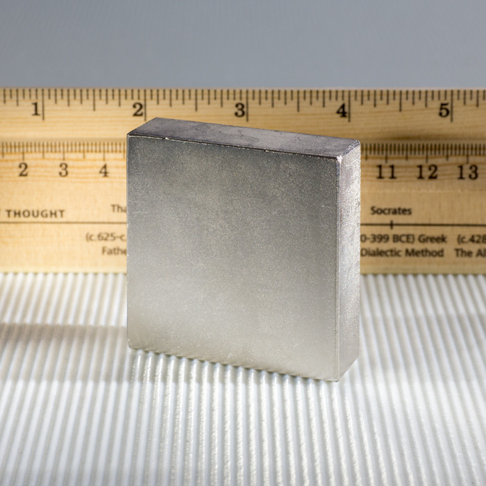 Neodymový magnet kvádr 50x50x15 N 80 °C, VMM4-N35