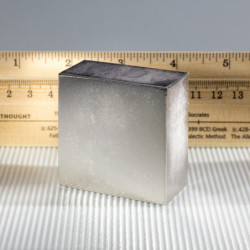 Neodymový magnet kvádr 50,8x50,8x25,4 N 80 °C, VMM6-N40
