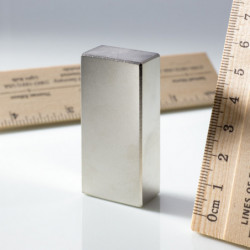 Neodymový magnet kvádr 55x25x15 N 80 °C, VMM4-N35