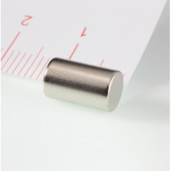 Neodymový magnet válec pr.6x10 N 80 °C, VMM6-N40