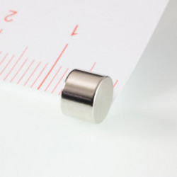 Neodymový magnet válec pr.6,1x4,5 N 80 °C, VMM10-N50