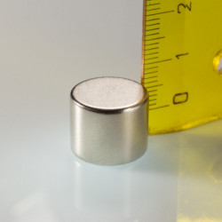 Neodymový magnet válec pr.15x12 N 80 °C, VMM4-N35