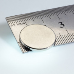 Neodymový magnet válec pr.20x2 N 80 °C, VMM8-N45