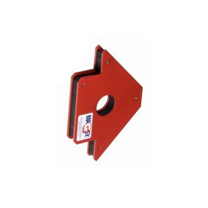 Magnetický úhelník 155 × 102 × 16 mm pro přidržení ocelových profilů při svařování