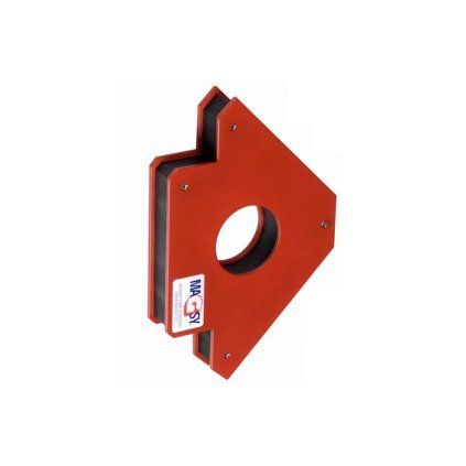 Velký magnetický svařovací úhelník o rozměru 190 × 120 × 26 mm