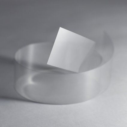 Průhledná náhradní PVC fólie široká 47 mm pro magnetický štítek šíře 50 mm