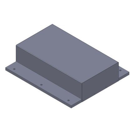 Magnetická deska MD 854 × 474 × 210 mm pro instalaci nad pásový dopravník