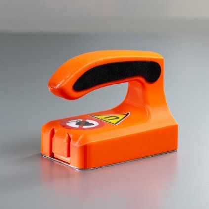 Supersilný třídicí magnet 3D s madlem pro kontrolu kovového odpadu a slisovaných balíků